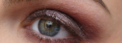 Вечерний макияж с металлическим эффектом