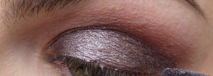 Вечерний макияж с металлическим эффектом