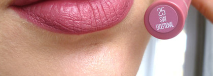 Стойкая помада Maybelline Super Stay Ink Crayon #25 Stay Exceptional