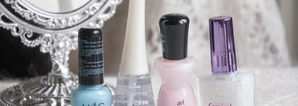 Winter nails. Две вариации зимнего маникюра