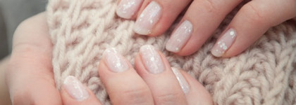 Winter nails. Две вариации зимнего маникюра
