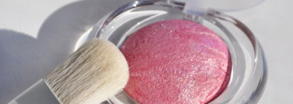 Нежно-розовые румяна Pupa Luminys Velvety Baked Blush #09
