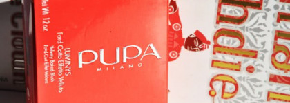 Нежно-розовые румяна Pupa Luminys Velvety Baked Blush #09