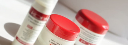 Кора: увлажняющая крем-маска с гиалуроновой кислотой и морскими экстрактами, увлажняющий крем с морскими экстрактами и крем-гель для век с маслом ши