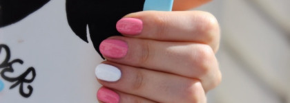 Sally Hansen Pin-k Point и White On