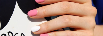 Sally Hansen Pin-k Point и White On