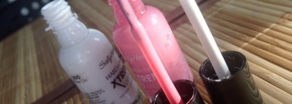 Sally Hansen Pin-k Point и White On