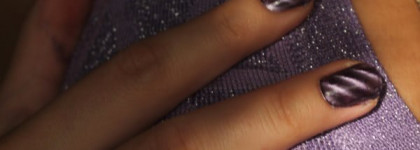 Звёздные полосы сиреневой ночи