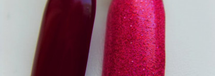 Essie Bahama Mama + Yllozure Quintessence