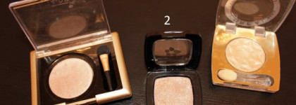 Бежевое  трио  в  моей  косметичке