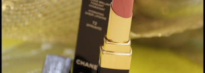 Нежность с Chanel Rouge Coco Shine № 72 Effrontee