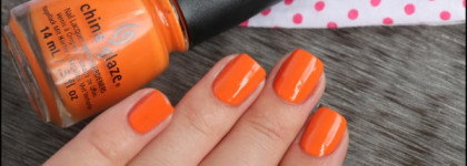 China Glaze Nail Lacquer With Hardeners  81785 Stoked To Be Soaked