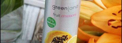 GreenLand fruit emotions Shower mousse - Мусс для душа Папайя-Лимон