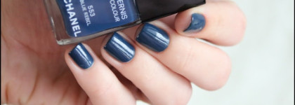 Chanel Le Vernis Nail Colour #553 Blue Rebel