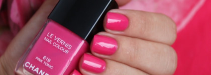 Chanel Le Vernis Nail Colour Pink Tonic #619