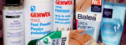 Уход за ножками: Gehwol, Balea, P. Ricaud, D. Jouvance, Zinger