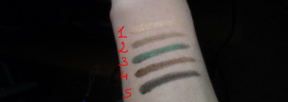 Палетки теней от Sephora: Wild Safari №03, Walking on the Moon №07, Almost Nude №09