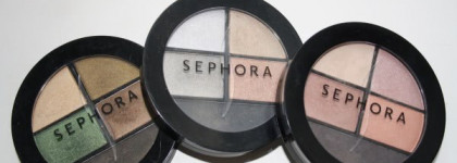 Палетки теней от Sephora: Wild Safari №03, Walking on the Moon №07, Almost Nude №09