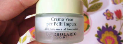 L'erbolario Rosemary and burdock face cream for oily and impure skin - Крем для проблемной кожи лица с розмарином и репейником