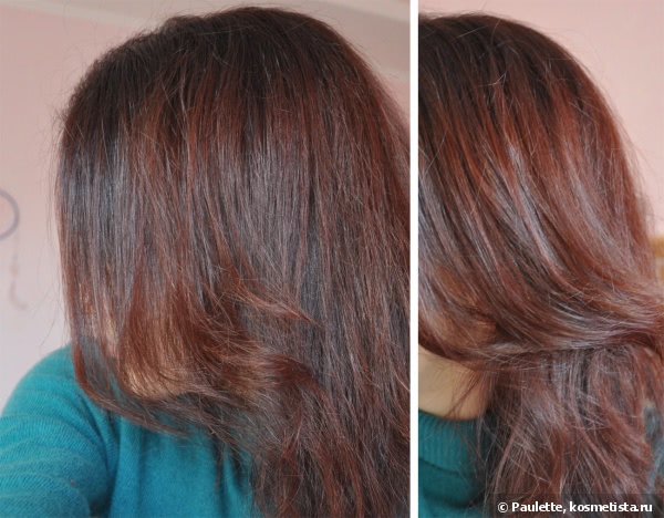 L'Erbolario Hair Color Mahogany-Red - Красящий гель с черникой