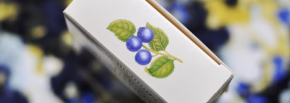 L'Erbolario Hair Color Mahogany-Red -  Красящий гель с черникой "Красное дерево"