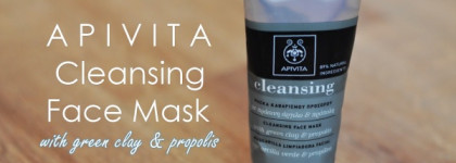Apivita Cleansing Face Mask Green Clay & Propolis -  Маска для лица с глиной и прополисом
