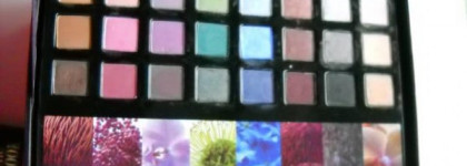 Тестирование "Палитра для Макияжа 54 оттенка и 5 аксессуаров для макияжа" серии "Couleurs Nature" от Yves Rocher