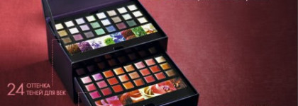 Тестирование "Палитра для Макияжа 54 оттенка и 5 аксессуаров для макияжа" серии "Couleurs Nature" от Yves Rocher