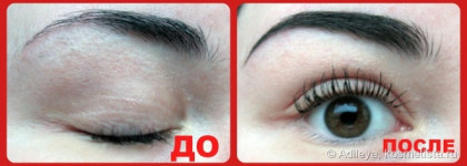 BrowGel от Just Make Up в оттенке 417 - не только губы любят помаду