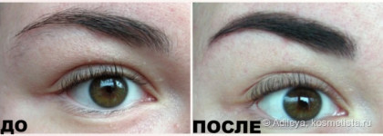 Брови из тюбика? Легко с тушью для бровей Eva Mosaic Ideal Brow "Тёмный шоколад"