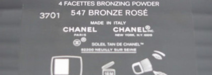 Подумать о лете с Chanel Soleil Tan de Chanel Bronze Rose 547