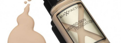 Max Factor Second Skin Foundation # 060 Sand