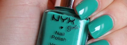NYX Girls Nail Polish Vernis a Ongles  (Mermaid Green)