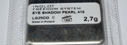 Inglot Eyeshadow Pearl 419