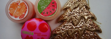 Бальзамы для губ в моей косметичке