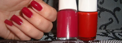 Лак для ногтей "Сахарная слива" тон 20 и тон 55 от Новая Заря