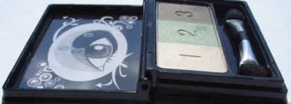 Oriflame Beauty Smoky Collection Eye Shadow Trio - Трехцветные тени для век «Смоки» в оттенке "Дымчатый Зеленый"