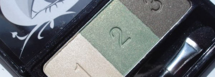 Oriflame Beauty Smoky Collection Eye Shadow Trio - Трехцветные тени для век «Смоки» в оттенке "Дымчатый Зеленый"