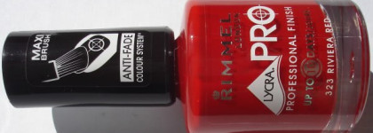 Вполне летний красный -  Rimmel Lycra Pro #323 Riviera Red