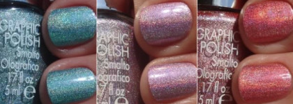 Моё радужное настроение с голографиками Pupa