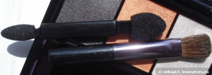 Игра с "Огнём" -  Тени Shiseido Luminizing Satin Eye Color Trio # OR302 Fire