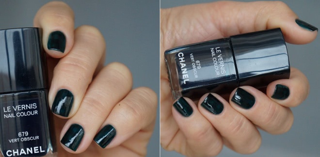Chanel Le Vernis Nail Colour 679 Vert Obscur