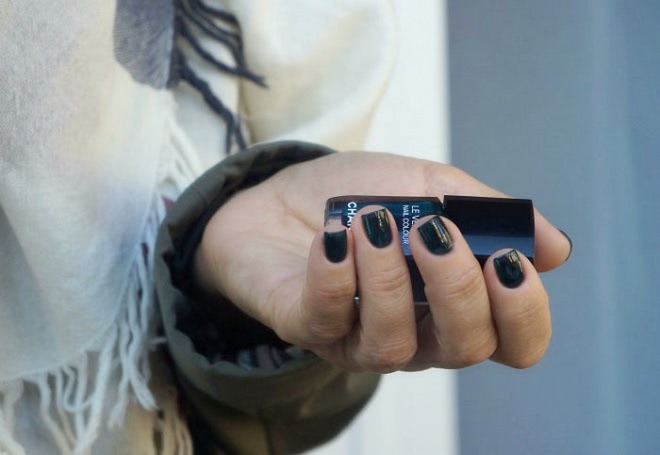 Chanel Le Vernis Nail Colour 679 Vert Obscur