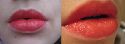 Помадные залежи в моей косметичке