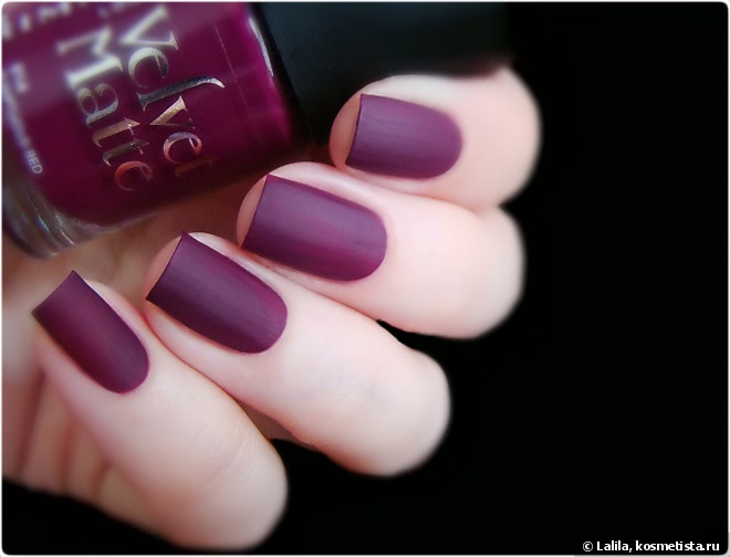 Марсала в матовом исполнении. Rimmel Velvet Matte Sumptuous Red