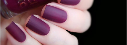 Марсала в матовом исполнении. Rimmel Velvet Matte Sumptuous Red