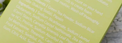 Пудра для умывания с зелёным чаем и энзимами By Wishtrend Green Tea & Enzyme Powder Wash