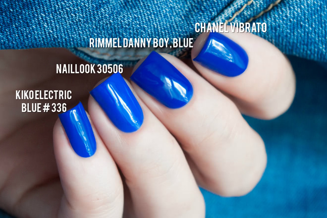 Любителям синего. Chanel Vibrato и K°