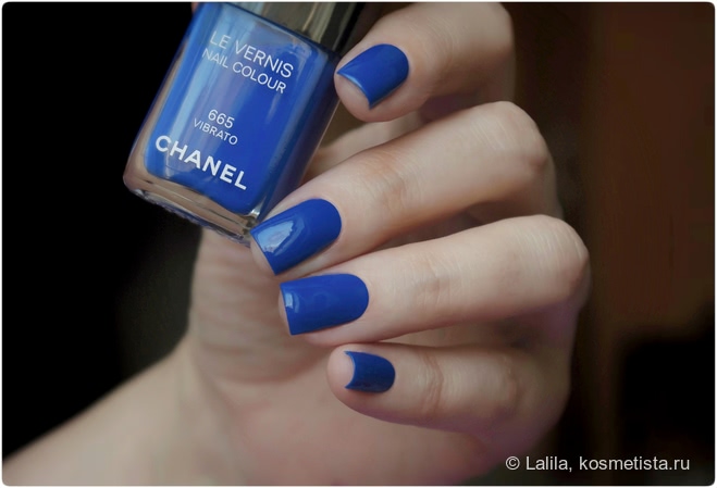Любителям синего. Chanel Vibrato и K°
