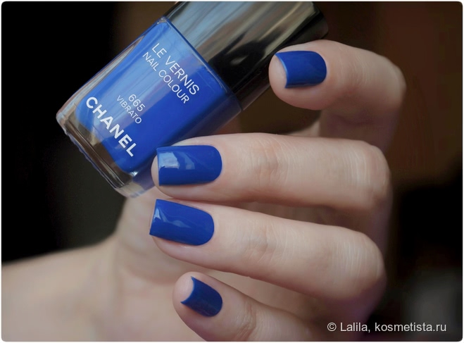 Любителям синего. Chanel Vibrato и K°